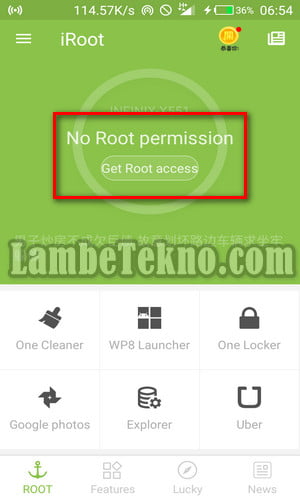 Cara Root Android Dengan Aplikasi iRoot