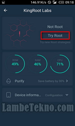 Cara Root Android dengan KingRoot