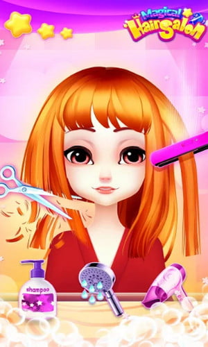 Magical Hair Salon Girl Makeover Game Salon Perempuan