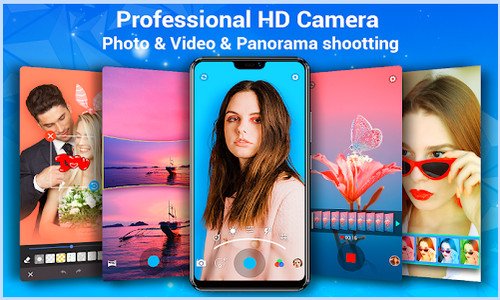 Kamera HD - Video, Panorama, Filter, Editor Foto