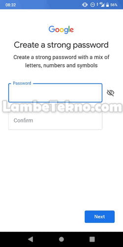 Password Gmail