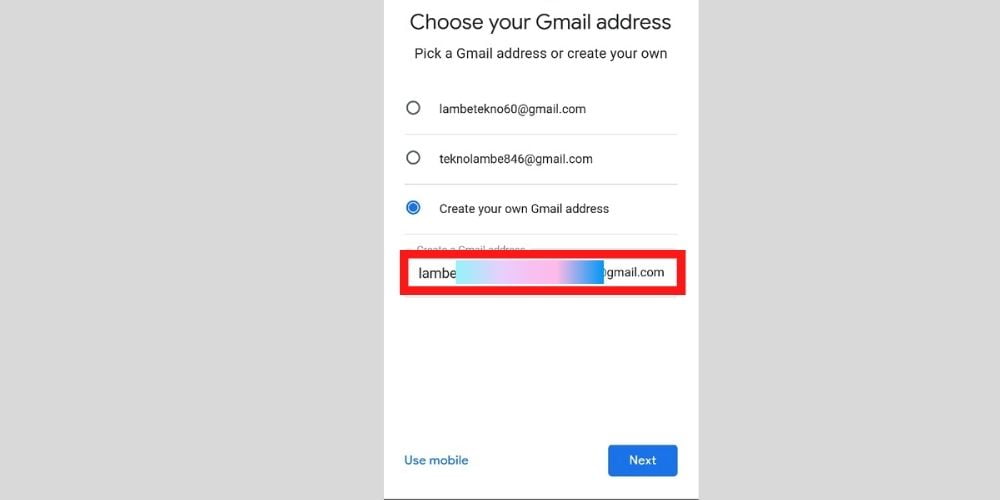 Buat Alamat Email Gmail